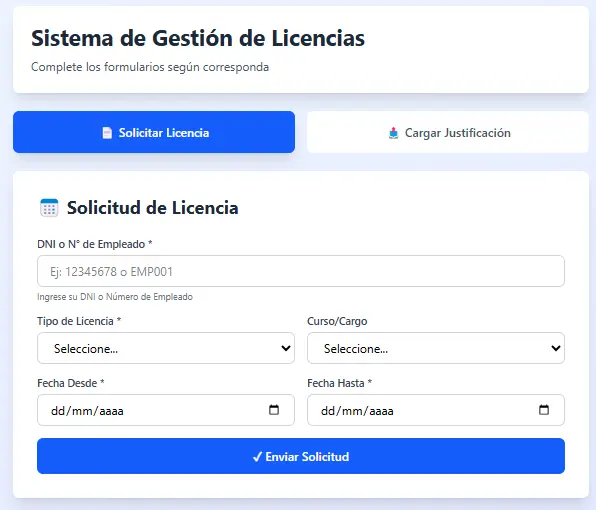 Web de App interna para administración de agentes de educación., por Fran